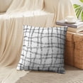 thumbnail image 4 of LALILO Throw Pillow Covers Lines Cell White Black And White Modern Cushion Cover 18" x 18", 1249 Pack, 4 of 6