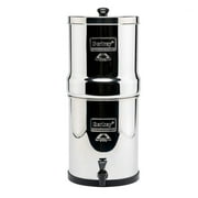Big Berkey® Gravity-Fed Water Filter with 2 Black Berkey® Purification Elements and Rubberized Non-Skid Feet Wire Stand Accessory
