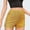 Yellow, variant on LEBONYARD 2025 Summer Plus Womens Shorts,Women's Summer Thin Quarter Shorts Color Style Fashion Beaded Hot Pants Sequin Mid Waist Sexy Straight Shorts