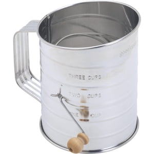 GoodCook 3-Cup Hand Crank Flour Sifter