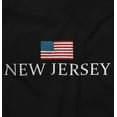 thumbnail image 2 of New Jersey Pride American Flag NJ USA Plus Size Crewneck Graphic Tee Shirt Brisco Brands 2X, 2 of 5