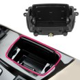 thumbnail image 3 of Cenicero de consola central Bling Bling negro ABS Apto para 5 Series F18 F10 520 523 525 528 530 535, 3 of 8