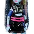 thumbnail image 4 of Monster High Frankie Stein Fashion Doll in Black Pleather Skirt with Pet Watzie and 7 Accessories, 4 of 6