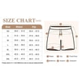 thumbnail image 6 of COOFANDY Mens Casual Shorts Cotton Drawstring 9 inch Waffle Shorts Stretch Elastic Waist Summer Beach Lounge Sweat Shorts, 6 of 6