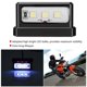 thumbnail image 2 of Universal Motorcycl License Plate Tail LED Light for All Motorcycle Brand Models (Black), 2 of 4