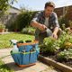 thumbnail image 5 of Kit de Herramientas de Jardinería Bolsa de Almacenamiento de Herramientas de Jardín Bolsa de Mano de Jardinería con Múltiples Bolsillos Accesorios No Incluidos, 5 of 6