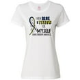 thumbnail image 3 of Inktastic I Wear Blue and Yellow for Myself- Down Syndrome Awareness Women's T-Shirt, 3 of 5