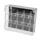 thumbnail image 3 of Caja de almacenamiento de exhibición de anillos de acrílico transparente, caja de exhibición de anillos de , caja organizadora de anillos de, 3 of 9