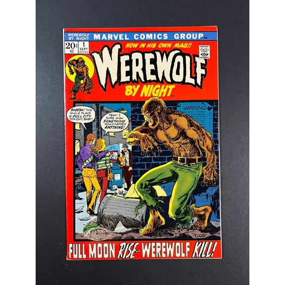 Werewolf By Night #1 Comic Book