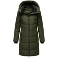 thumbnail image 7 of Marikoo Women's Warm Winter Coat with Hood - Quilted Thigh-Length Jacket - Natsukoo XVI, 7 of 7