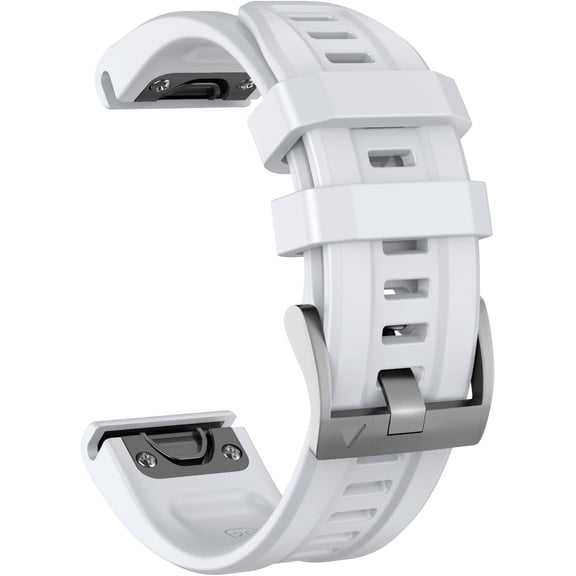 Silicone QuickFit Strap for Garmin Fenix 7s Solar, 6s Pro, 5s Plus - 20mm