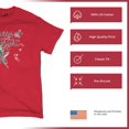thumbnail image 4 of Tee Hunt Merry and Bright Cute Christmas T-Shirt Jolly Santa Xmas Men's Tee, 4 of 5