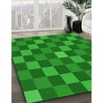 thumbnail image 2 of Ahgly Company Indoor Round Patterned Green Area Rugs, 7' Round, 2 of 6