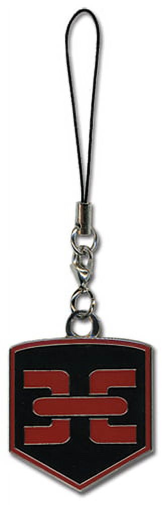 Cell Phone Charm - Deadman Wonderland - New Prison Logo Metal Anime ge17042