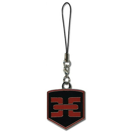 Cell Phone Charm - Deadman Wonderland - New Prison Logo Metal Anime ge17042