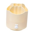 thumbnail image 1 of Portalápices con rotación de 360 grados shamjiam Organizador de brochas de maquillaje Amarillo, 1 of 8