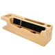 thumbnail image 3 of Soporte de carga de bambú, organizador de carga de escritorio portátil para teléfono móvil con reloj iOS, 3 of 14