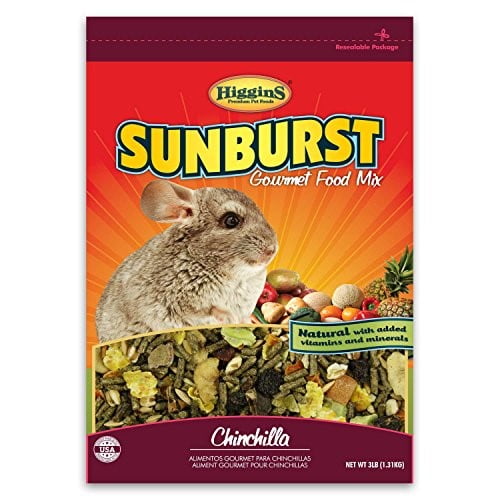 Higgins Sunburst Chinchilla Small Animal Food, 3 Lb