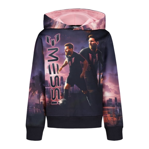 Messi Boys Sublimated Hoodie, Sizes 4-16