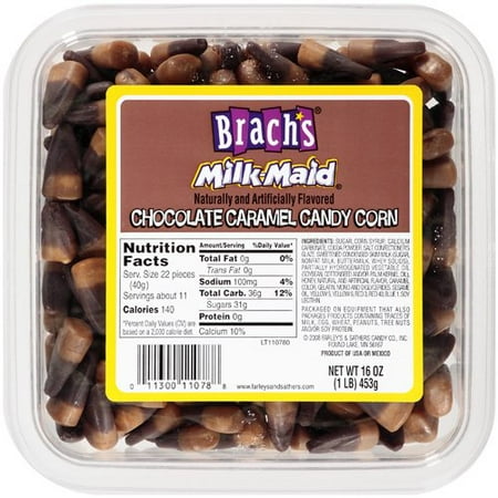 Brach's Milk-Maid: Chocolate Caramel Candy Corn, 16 oz