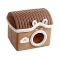 thumbnail image 3 of S SERENABLE Lit pour Chaton Cachette pour Chats d'Intérieur Coussin d'Hiver Lavable Lit pour Animaux TG, 3 of 9