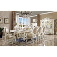 thumbnail image 6 of ACME Versailles  Arm Chair (Set-2) in Synthetic Leather & Bone White, 6 of 6
