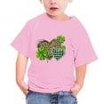 thumbnail image 4 of Edvintorg 3-14Years Kids Graphic Tees St. Patrick's Day Kids Boys Girls Summer Tshirt Fashion Cute Round Neck Printed Short Sleeve Casual Tops, 4 of 4
