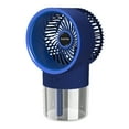thumbnail image 2 of Uklsqma Portable Rechargeable Usb Fan Cooler Humidifier 3-Speed Quiet Desk Fan with Water Spray 2400Mah Battery for Dorm Office Home Travel | Compact Personal Air Cooler, 2 of 6