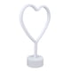 thumbnail image 4 of Letrero de neón Jadeshay luz decorativa con batería LED corazón rosa, 4 of 8