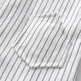 thumbnail image 6 of Baby Boys Gentleman Formal Outfits Toddler Boy Summer Wedding Pinstripe Vest Suit Kids Clothing Sets, 6 of 6