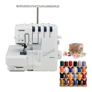 Brother AIR1800 Air Serger with Jet Air Threading with Sewing Clip Bundle
