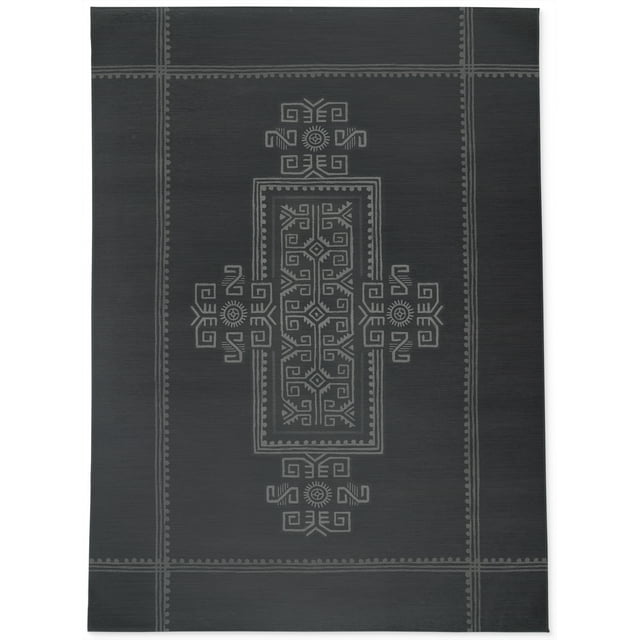 Avi Charcoal Area Rug by Kavka Designs