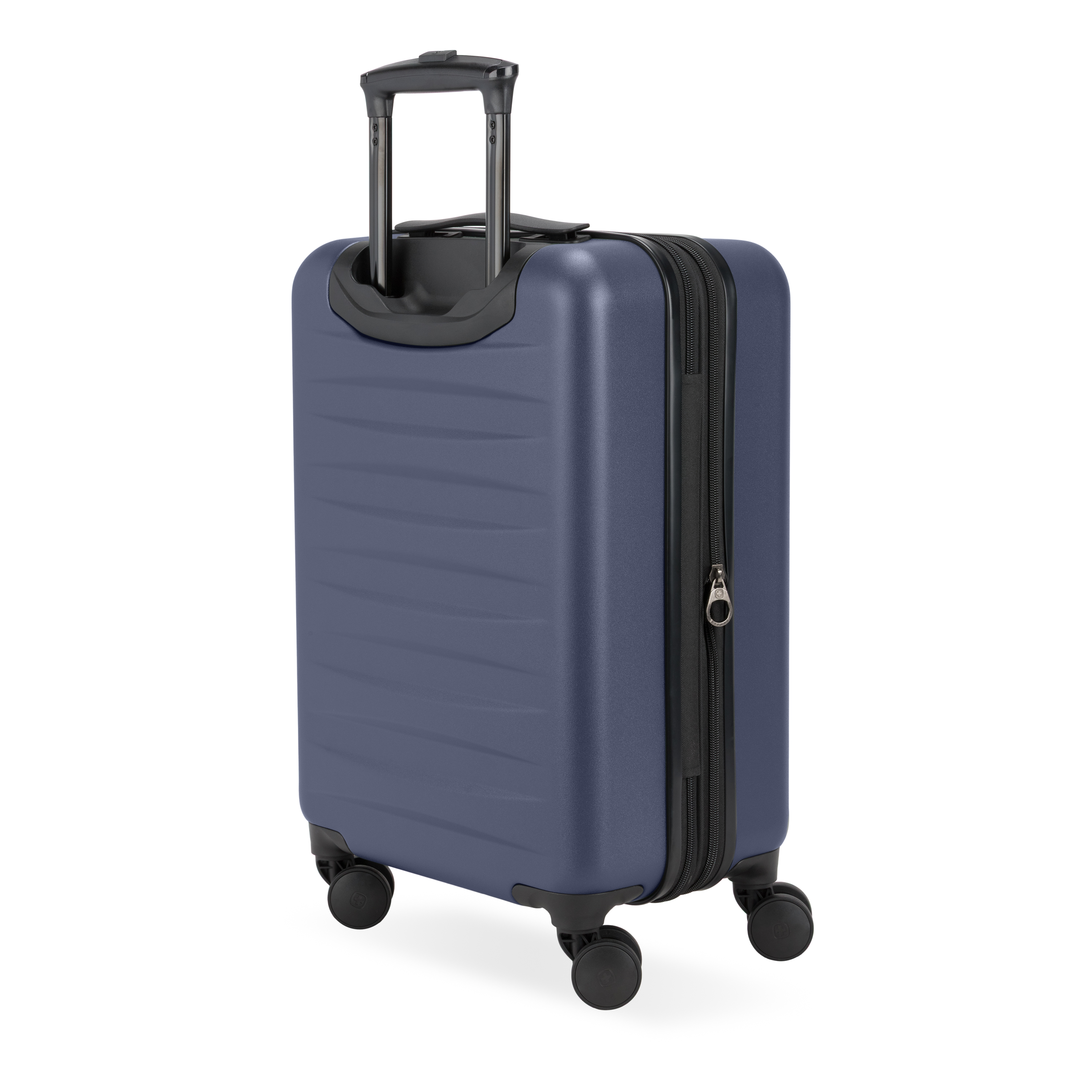 SWISSGEAR Stride Hardside Carry-On Spinner, Navy Blue