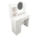 thumbnail image 1 of Dressing Table, Stylish Multiple Shelves Vanity Desk Practical Multifunction Strong  for Home, 1 of 7