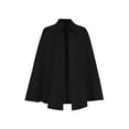 thumbnail image 3 of Men's Classic Vampire Cape Costume Gothic Victorian Cloak with Pointed Collar Vintage Magician Dracula Outfit for Halloween Cosplay Themed Dress Up, 3 of 9