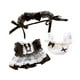 thumbnail image 3 of Conjunto de tocado y delantal para muñeco de peluche, accesorios de moda para fotos Para muñeca de 10cm, 3 of 9