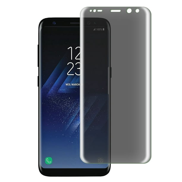 For Galaxy S8 Screen Protector By Insten Privacy Anti Spy Tempered Glass Screen Protector For Galaxy S8 9h Hardness Anti Bubble Anti Fingerprint Walmart Com Walmart Com