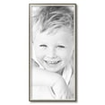 thumbnail image 2 of ArtToFrames 14x30" Silver with Stained Grey Picture Frame, Silver Wood Poster Frame, with Regular Acrylic and 2 (FBPL-4767), 2 of 7