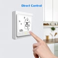 thumbnail image 3 of Smart Thermostat Intellight Temperature Controller 5A water Floor Heating for Home No Wi-Fi -- White, 3 of 8
