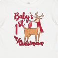thumbnail image 4 of Inktastic Baby's First Christmas Boys or Girls Baby T-Shirt, 4 of 5