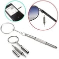 thumbnail image 3 of Solución para la reparación de anteojos, kit de reparación para el hogar y viajes, herramienta para reparar relojes y teléfonos celulares, destornillador de acero inoxidable con llavero y agarre, 3 of 5