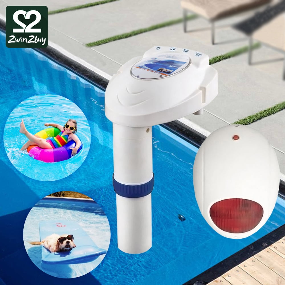 2win2buy InGround Pool Alarm, Battery Powered Safety Remote Receiver