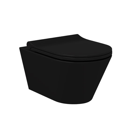 Ws Bath Collections Charm AV314 TS787 BM Charm 1.28 Gpf Dual Flush Wall Mounted One Piece