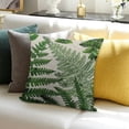 thumbnail image 3 of BANET  Leaves Herbs Throw Pillow Cover Vintage Floral Botanical Seeded Eucalyptus Fern Maidenhair Pillow Case Pillowcase for Bedroom, Living Room, Cushion Sofa Standard Green 20x20in, 3 of 5