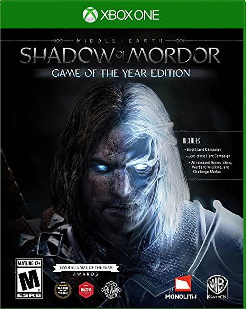 Shadow of Mordor Game of the Year - Xbox One Videogame Shadow of Mordor Game of the Year - Xbox One Videogame