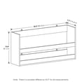 thumbnail image 2 of Estante de almacenamiento para montaje en pared Furinno Hermite Espresso, 2 of 6