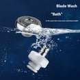 thumbnail image 2 of tredstone Rasage Efficace avec Rasoir Électrique Multifonction pour Hommes Mini Rasoir Électrique Portable Barbe Blanc 76.1mm*36.5mm, 2 of 6