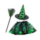 thumbnail image 3 of Disfraz Halloween niñas Yinane tutú tul accesorios fotográficos Verde, 3 of 8