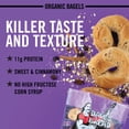 thumbnail image 3 of Dave's Killer Bread Cinnamon Raisin Remix Bagels, Organic Cinnamon Raisin Bagels, 5 Count, 3 of 16