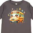 thumbnail image 4 of Inktastic Cute School Bus Boys or Girls Long Sleeve Toddler T-Shirt, 4 of 5